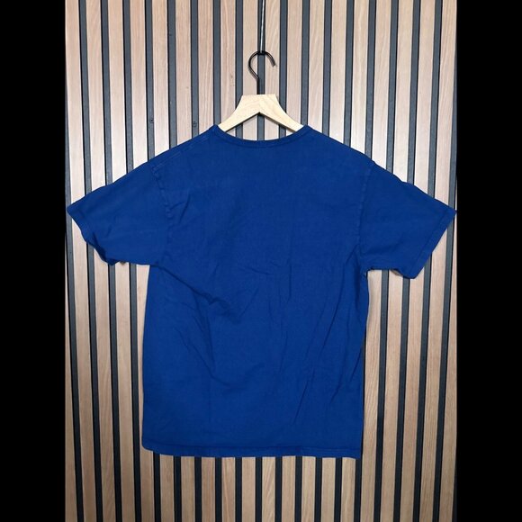 Lady White Co T Shirt Medium Mens Blue Short Sleeve 100% Cotton Sanforized - Picture 2 of 7